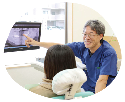熊本県熊本市中央区の歯科医院-ひかる歯科ちえこども歯科の甲斐田院長