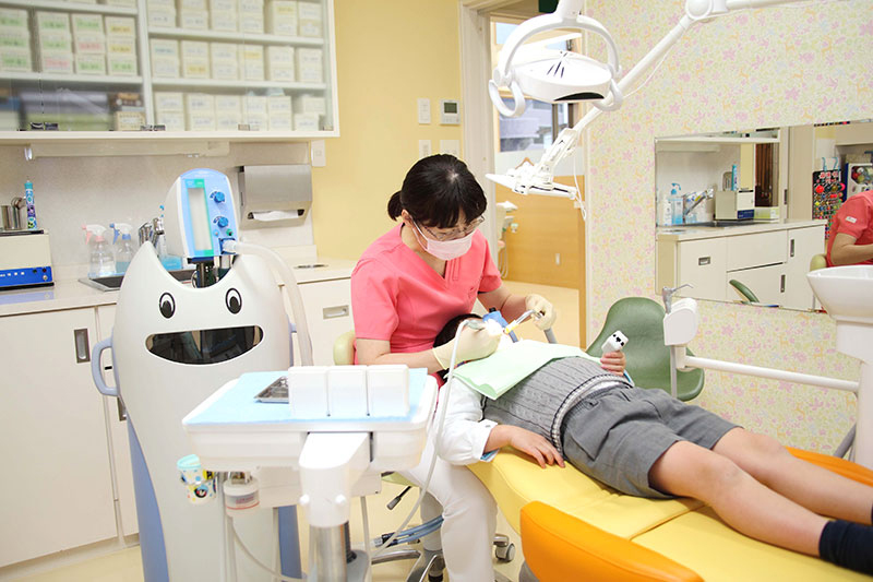 熊本県熊本市中央区の歯科医院-ひかる歯科ちえこども歯科の小児歯科について
