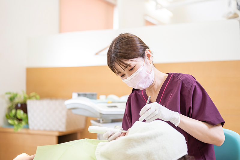 熊本県熊本市中央区の歯科医院-ひかる歯科ちえこども歯科の予防ケア